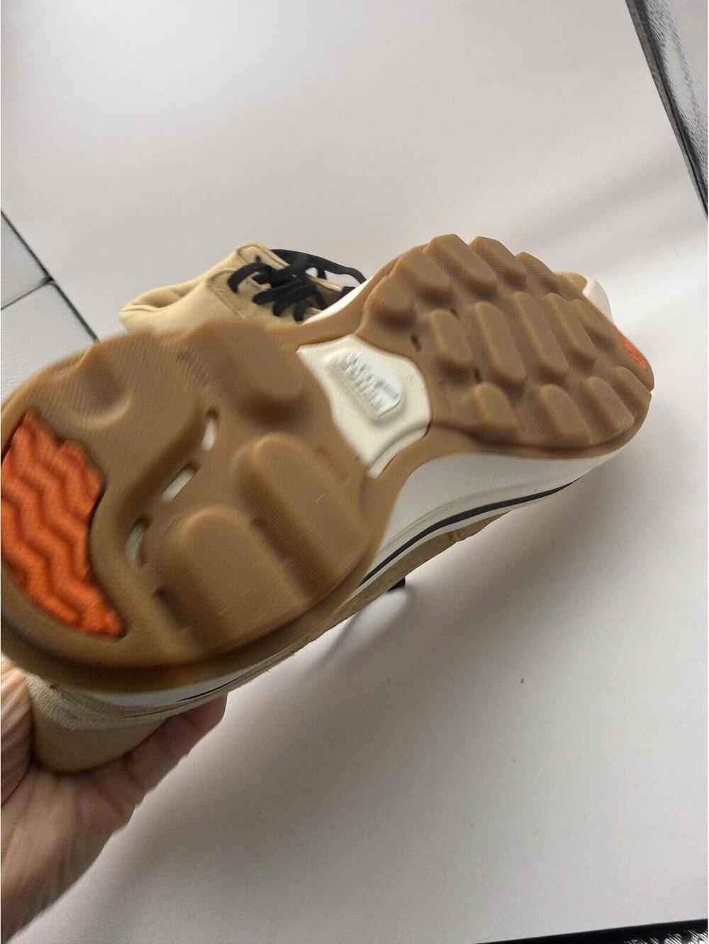 Sorel Beige Brown High-Top Sneakers Size 7 with Black Laces ONA 503 Mid Sneaker - Picture 4 of 11